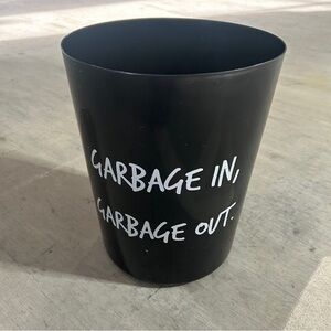 Plastic Open Trash Can